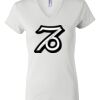 Women's Short Sleeve V-Neck T-Shirt Thumbnail