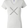 Women's Short Sleeve V-Neck T-Shirt Thumbnail