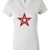 Women's Short Sleeve V-Neck T-Shirt Thumbnail