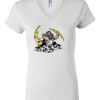 Women's Short Sleeve V-Neck T-Shirt Thumbnail