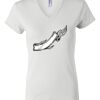 Women's Short Sleeve V-Neck T-Shirt Thumbnail