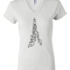 Women's Short Sleeve V-Neck T-Shirt Thumbnail