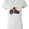 Women's Short Sleeve V-Neck T-Shirt Thumbnail