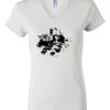 Women's Short Sleeve V-Neck T-Shirt Thumbnail