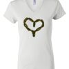 Women's Short Sleeve V-Neck T-Shirt Thumbnail