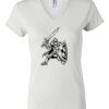 Women's Short Sleeve V-Neck T-Shirt Thumbnail