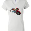 Women's Short Sleeve V-Neck T-Shirt Thumbnail