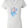 Women's Short Sleeve V-Neck T-Shirt Thumbnail