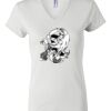 Women's Short Sleeve V-Neck T-Shirt Thumbnail