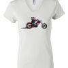 Women's Short Sleeve V-Neck T-Shirt Thumbnail