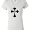 Women's Short Sleeve V-Neck T-Shirt Thumbnail