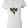 Women's Short Sleeve V-Neck T-Shirt Thumbnail