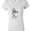 Women's Short Sleeve V-Neck T-Shirt Thumbnail