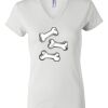 Women's Short Sleeve V-Neck T-Shirt Thumbnail