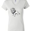 Women's Short Sleeve V-Neck T-Shirt Thumbnail