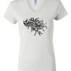 Women's Short Sleeve V-Neck T-Shirt Thumbnail