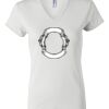 Women's Short Sleeve V-Neck T-Shirt Thumbnail