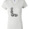 Women's Short Sleeve V-Neck T-Shirt Thumbnail