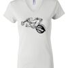 Women's Short Sleeve V-Neck T-Shirt Thumbnail