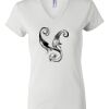 Women's Short Sleeve V-Neck T-Shirt Thumbnail