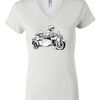 Women's Short Sleeve V-Neck T-Shirt Thumbnail