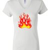 Women's Short Sleeve V-Neck T-Shirt Thumbnail