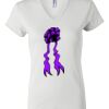 Women's Short Sleeve V-Neck T-Shirt Thumbnail