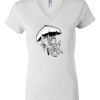 Women's Short Sleeve V-Neck T-Shirt Thumbnail