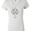 Women's Short Sleeve V-Neck T-Shirt Thumbnail