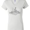 Women's Short Sleeve V-Neck T-Shirt Thumbnail