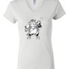 Women's Short Sleeve V-Neck T-Shirt Thumbnail