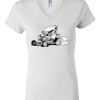 Women's Short Sleeve V-Neck T-Shirt Thumbnail