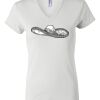 Women's Short Sleeve V-Neck T-Shirt Thumbnail