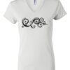 Women's Short Sleeve V-Neck T-Shirt Thumbnail