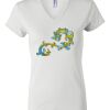 Women's Short Sleeve V-Neck T-Shirt Thumbnail