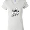 Women's Short Sleeve V-Neck T-Shirt Thumbnail