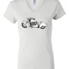 Women's Short Sleeve V-Neck T-Shirt Thumbnail