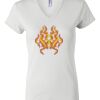 Women's Short Sleeve V-Neck T-Shirt Thumbnail