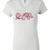 Women's Short Sleeve V-Neck T-Shirt Thumbnail