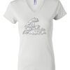 Women's Short Sleeve V-Neck T-Shirt Thumbnail