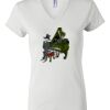 Women's Short Sleeve V-Neck T-Shirt Thumbnail