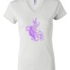 Women's Short Sleeve V-Neck T-Shirt Thumbnail