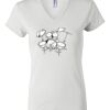 Women's Short Sleeve V-Neck T-Shirt Thumbnail