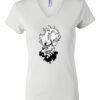 Women's Short Sleeve V-Neck T-Shirt Thumbnail