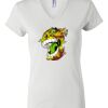 Women's Short Sleeve V-Neck T-Shirt Thumbnail