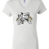 Women's Short Sleeve V-Neck T-Shirt Thumbnail