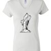 Women's Short Sleeve V-Neck T-Shirt Thumbnail