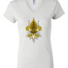 Women's Short Sleeve V-Neck T-Shirt Thumbnail