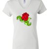 Women's Short Sleeve V-Neck T-Shirt Thumbnail