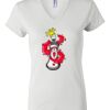 Women's Short Sleeve V-Neck T-Shirt Thumbnail